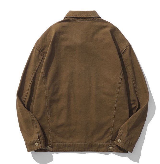 Street loose fitting clothes retro fashion personality trend jacket