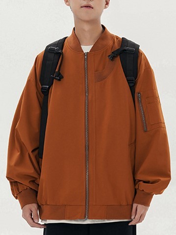 Casual Versatile Fashion Trend Baseball Coat Jacket