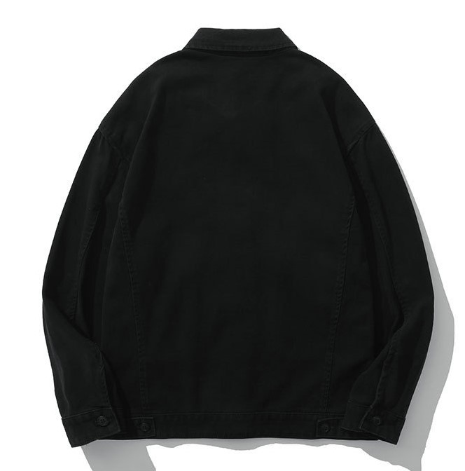 Street loose fitting clothes retro fashion personality trend jacket