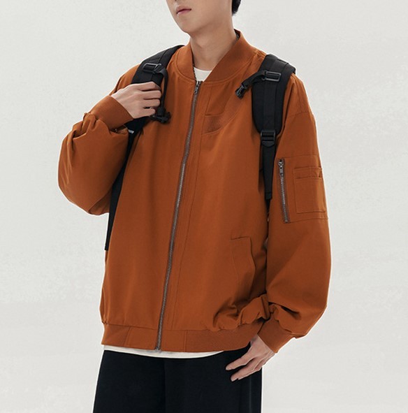 Casual Versatile Fashion Trend Baseball Coat Jacket