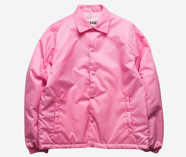 Flip collar reflective casual fashion trend jacket