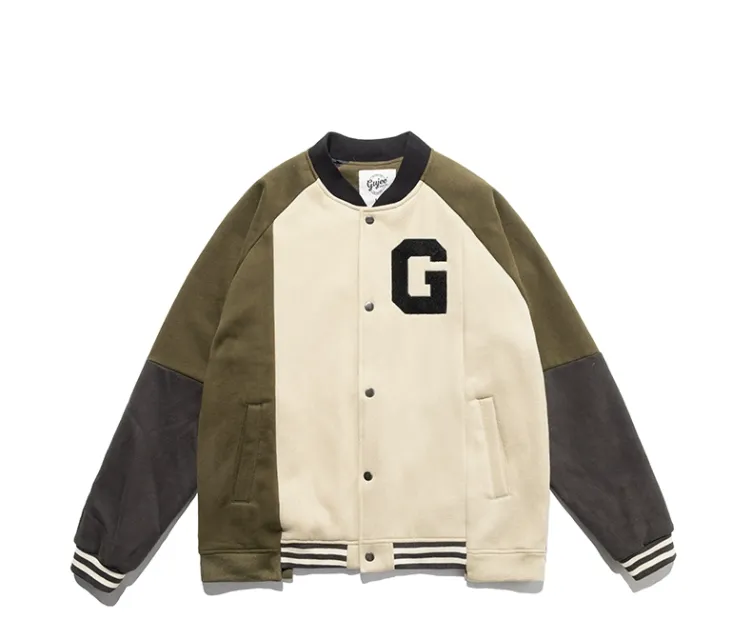 Casual and versatile fashion trend baseball jacket