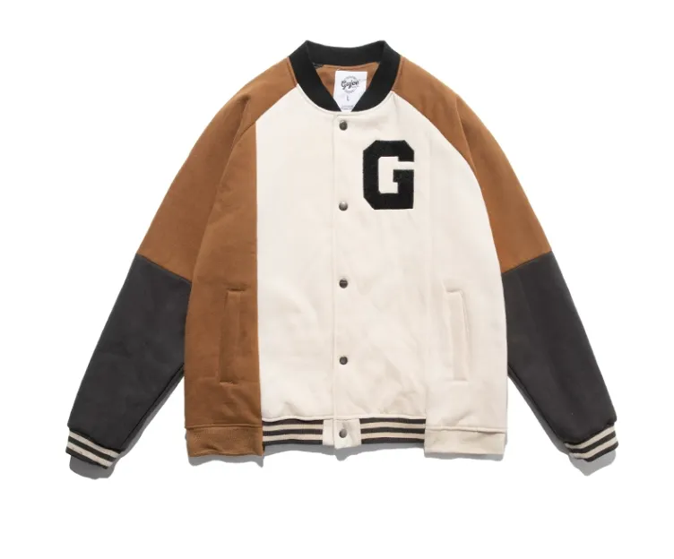 Casual and versatile fashion trend baseball jacket