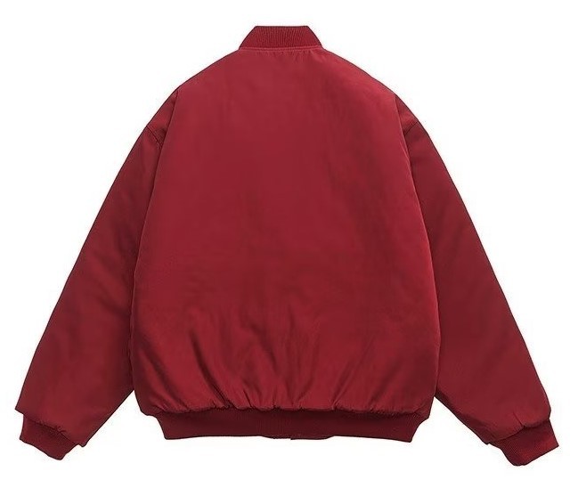 Irregular high street embroidery casual fashion trend baseball jacket