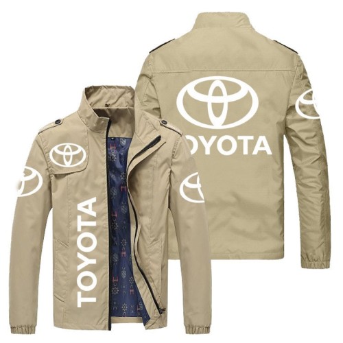 Standing collar Korean version sports solid color casual outerwear fashion trend jacket