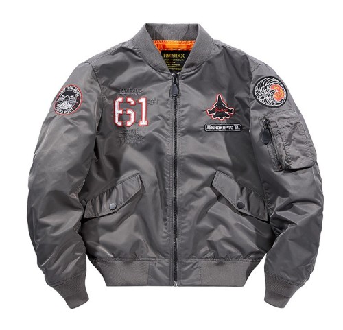 Embroidered flying jacket casual trend fashion jacket
