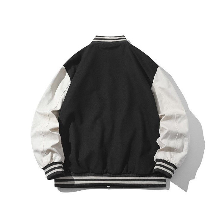 Loose fitting baseball jersey, casual and versatile trend pilot jacket