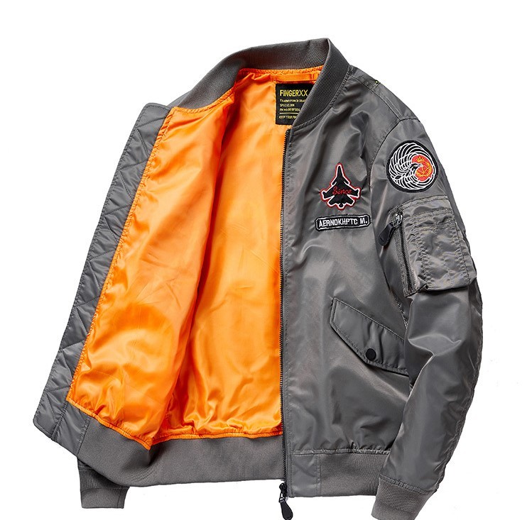 Embroidered flying jacket casual trend fashion jacket