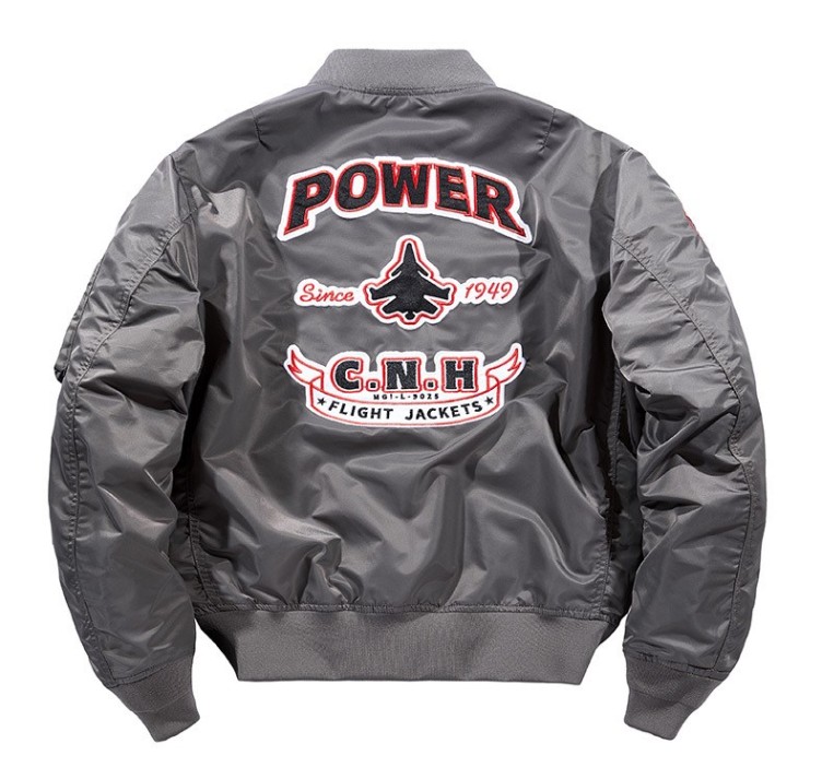 Embroidered flying jacket casual trend fashion jacket