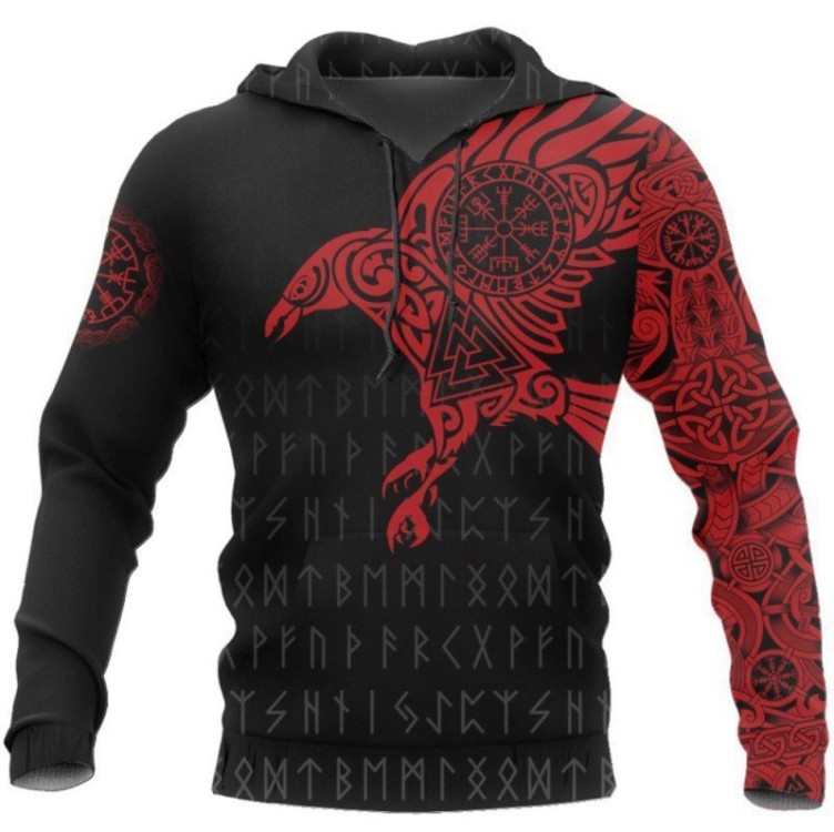 DIY digital printed casual fashion trend hoodie