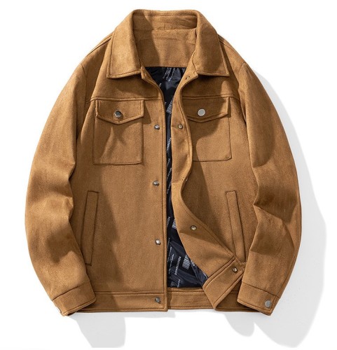 Casual fashion trend leather sportswear jacket