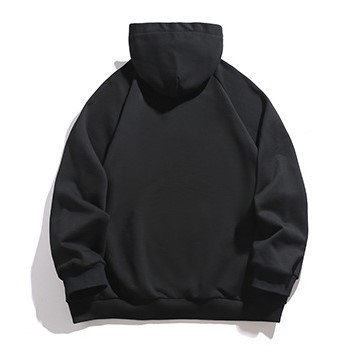 Foam letter printed American trendy casual fashion hoodie
