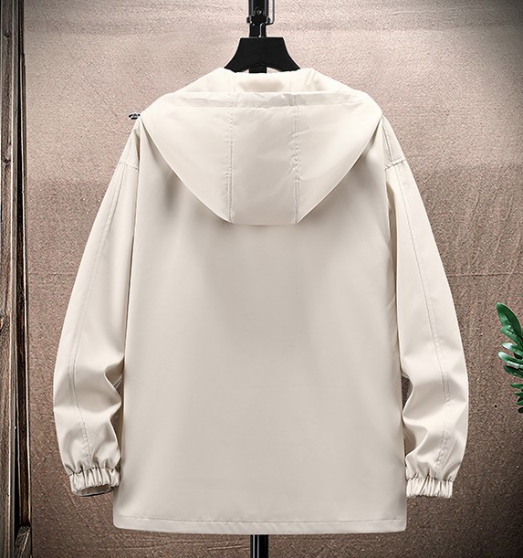 Japanese casual versatile trend loose fitting hooded jacket