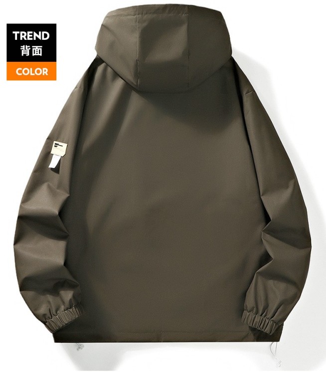 Casual loose jacket American style work fashion trend jacket