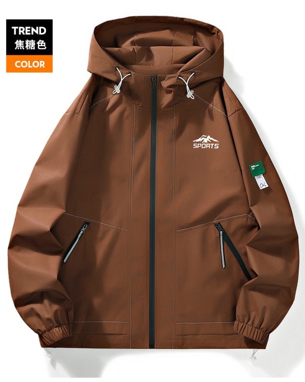 Casual loose jacket American style work fashion trend jacket