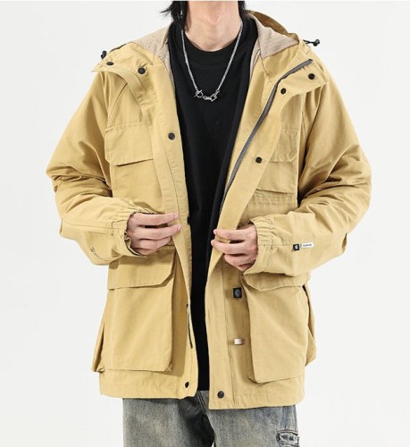 Retro functional stormtrooper trend trend waterproof jacket