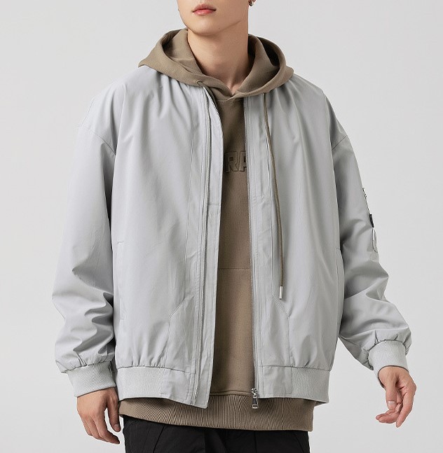 Casual Versatile Fashion Trend Retro Loose Bomber Jacket