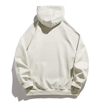 Foam letter printed American trendy casual fashion hoodie