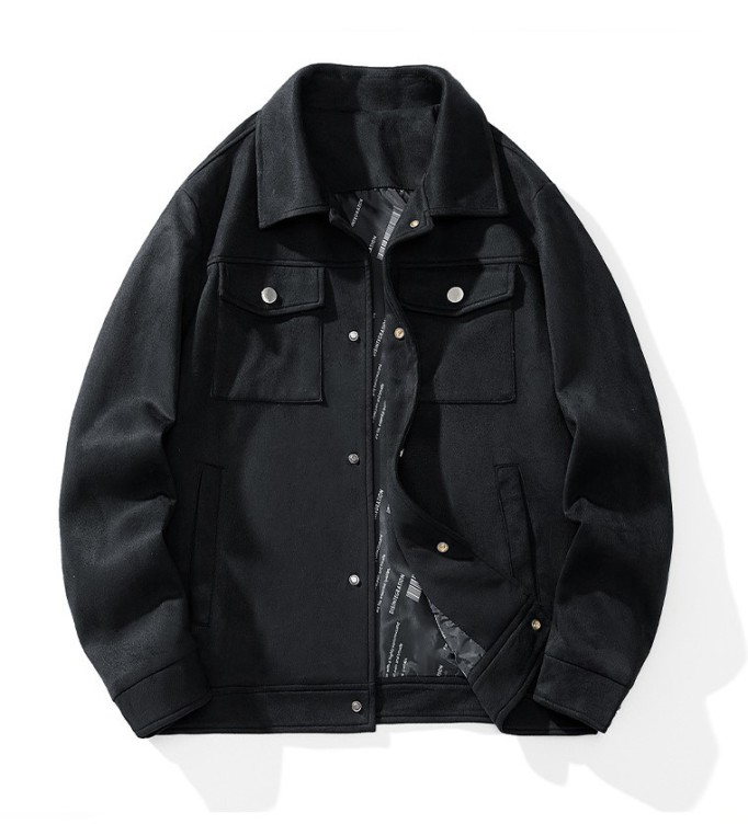 Casual fashion trend leather sportswear jacket