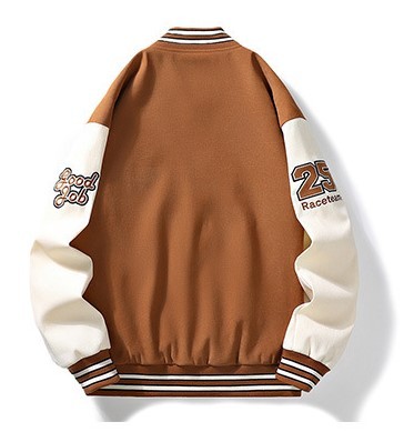Vintage Trendy Brand Fashion High Street Hip Hop Baseball Coat Jacket