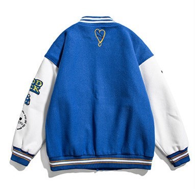 Baseball jacket jacket trendy American woolen baseball jacket