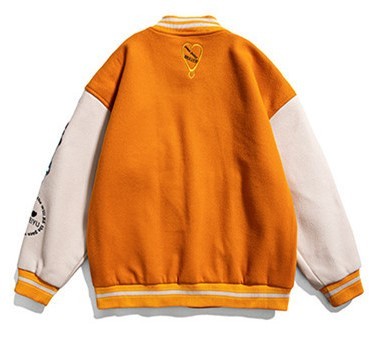 Baseball jacket jacket trendy American woolen baseball jacket