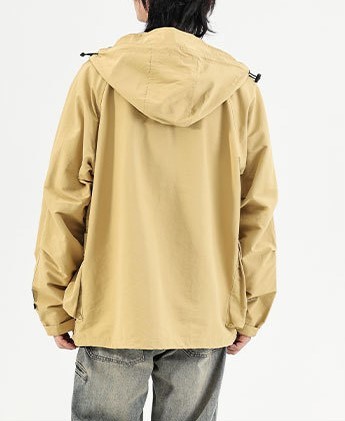 Retro functional stormtrooper trend trend waterproof jacket
