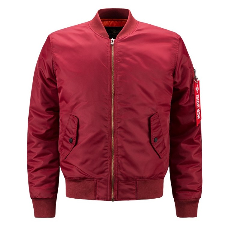Sports casual stand collar jacket loose trend jacket pilot baseball jacket