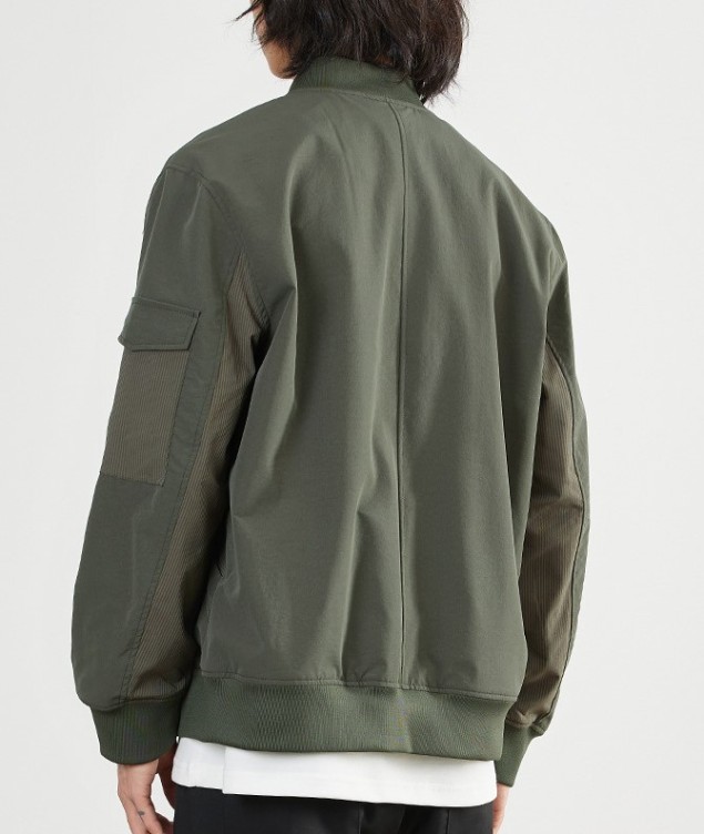 Pilot jacket, youth fashion trend, casual baseball jacket