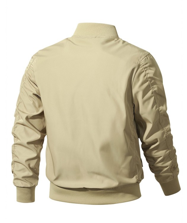 Vintage Baseball Suit Multi Pocket Work Coat Trendy Functional Jacket