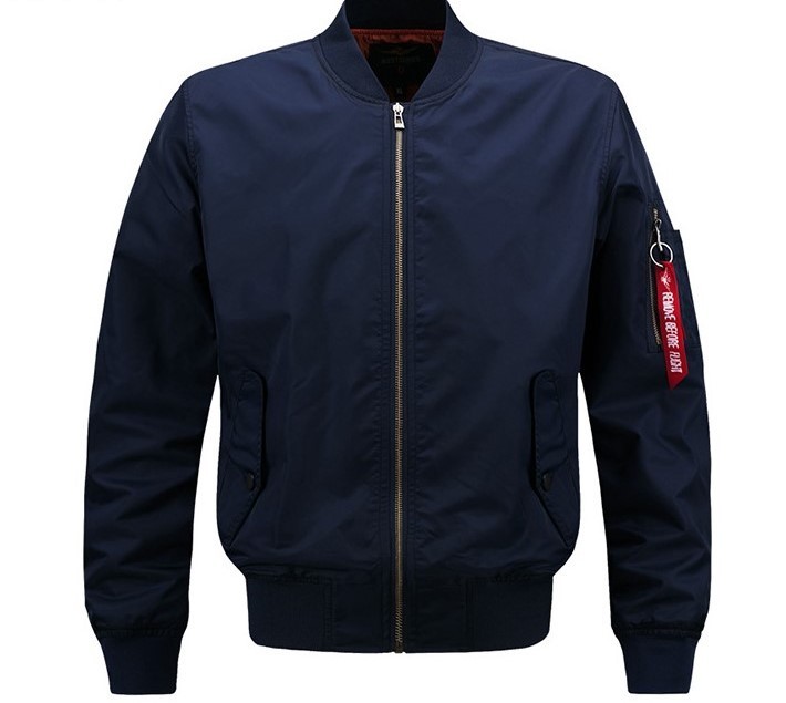 Sports casual stand collar jacket loose trend jacket pilot baseball jacket
