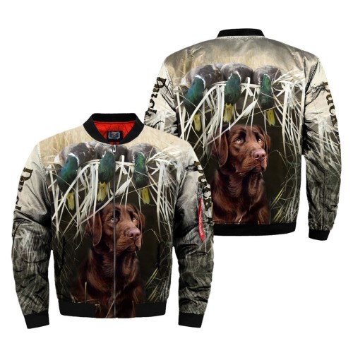 Printed zipper trend loose zipper jacket