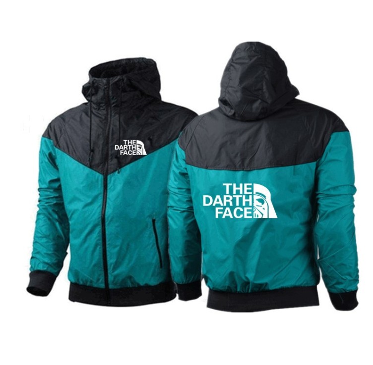 Casual versatile jacket Fashion logo Sport solid color trend jacket