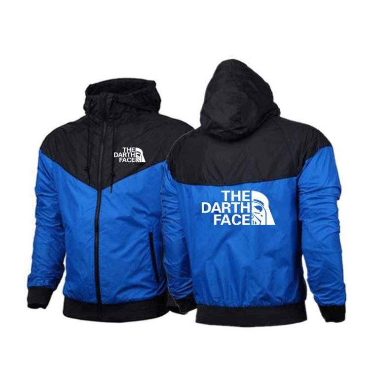 Casual versatile jacket Fashion logo Sport solid color trend jacket