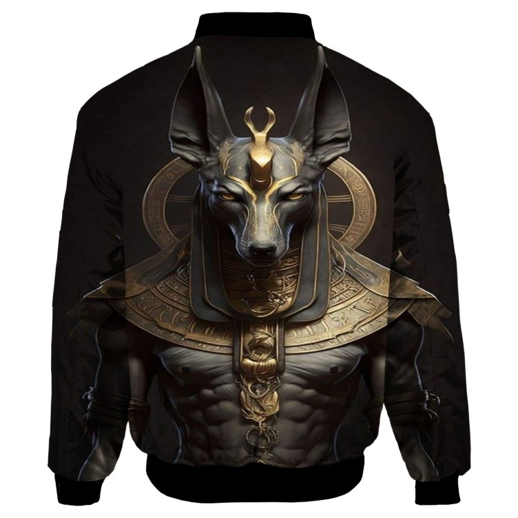 Punk Flight Digital Printed Round Neck Cardigan Fashion Trendy Jacket