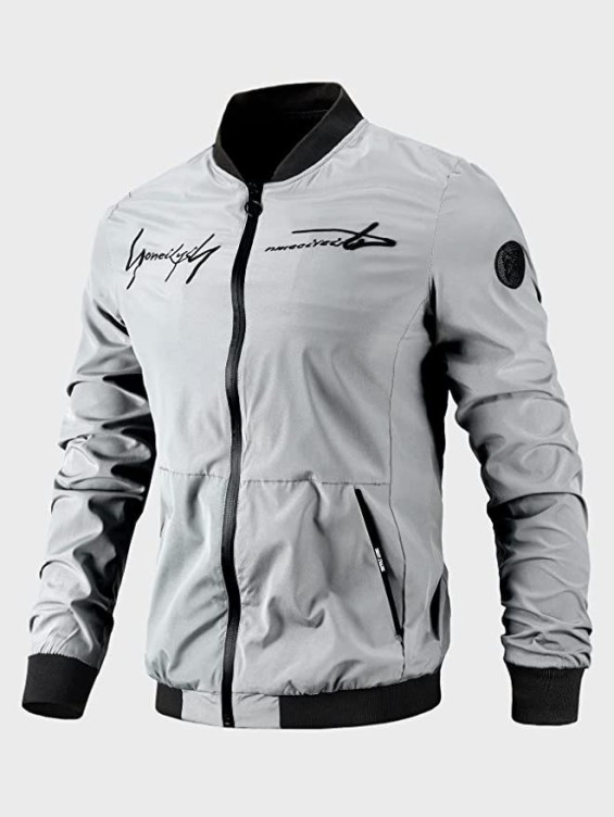 3D pattern printed fashion loose casual retro trendy jacket