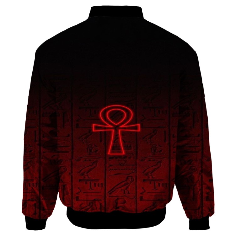 Punk Flight Digital Printed Round Neck Cardigan Fashion Trendy Jacket