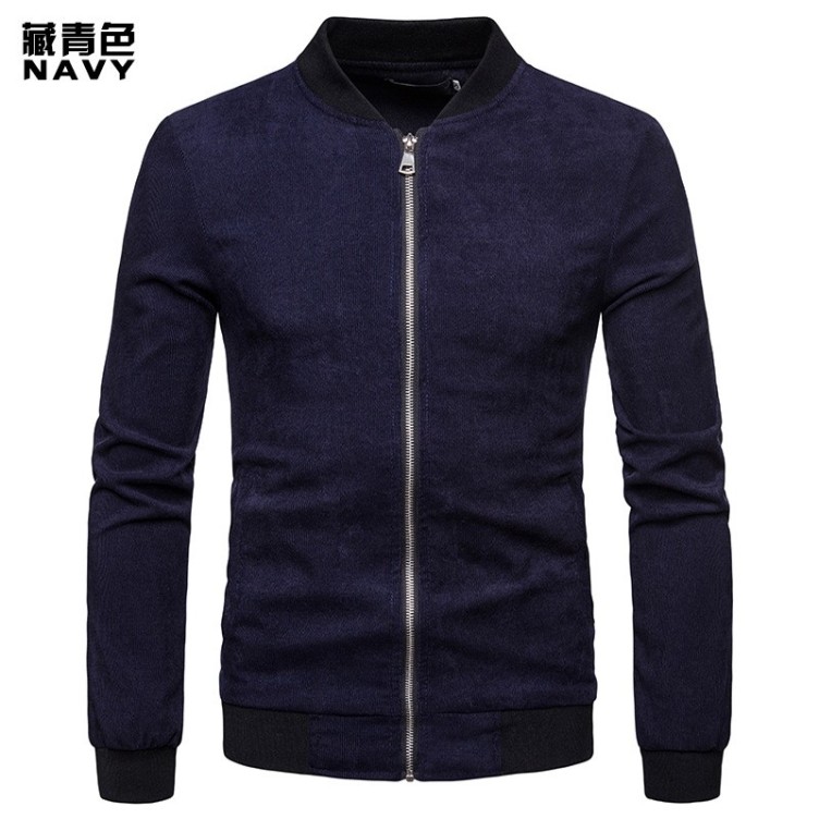 Casual Fashion Henry Collar Fit Trendy Jacket