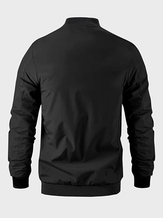 3D pattern printed fashion loose casual retro trendy jacket