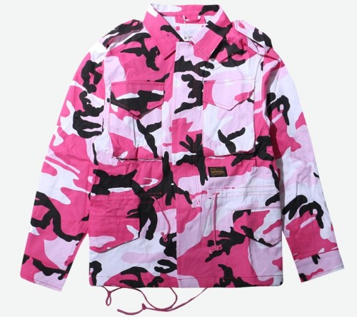 Workwear casual military style camouflage fashion trend jacket
