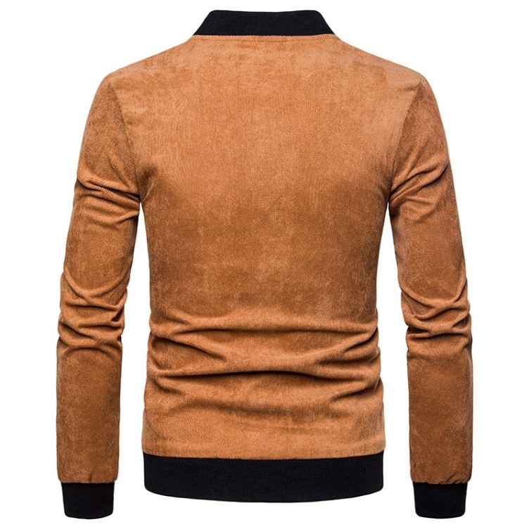 Casual Fashion Henry Collar Fit Trendy Jacket