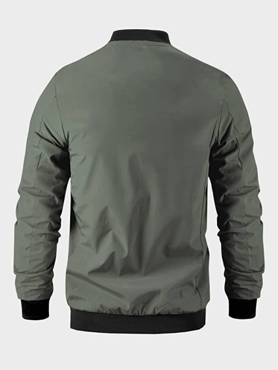 3D pattern printed fashion loose casual retro trendy jacket