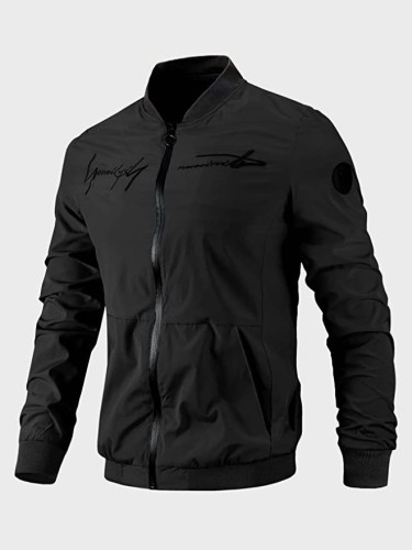 3D pattern printed fashion loose casual retro trendy jacket