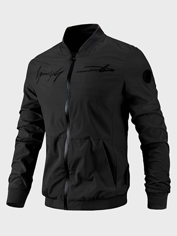 3D pattern printed fashion loose casual retro trendy jacket