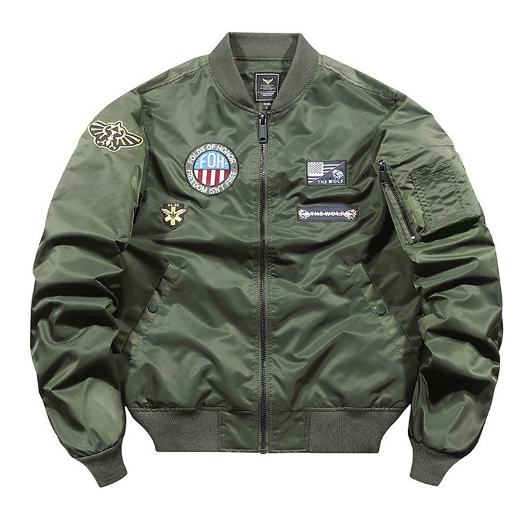 Flying Jacket Baseball Neck Loose Large Casual Fashion Trendy Jacket