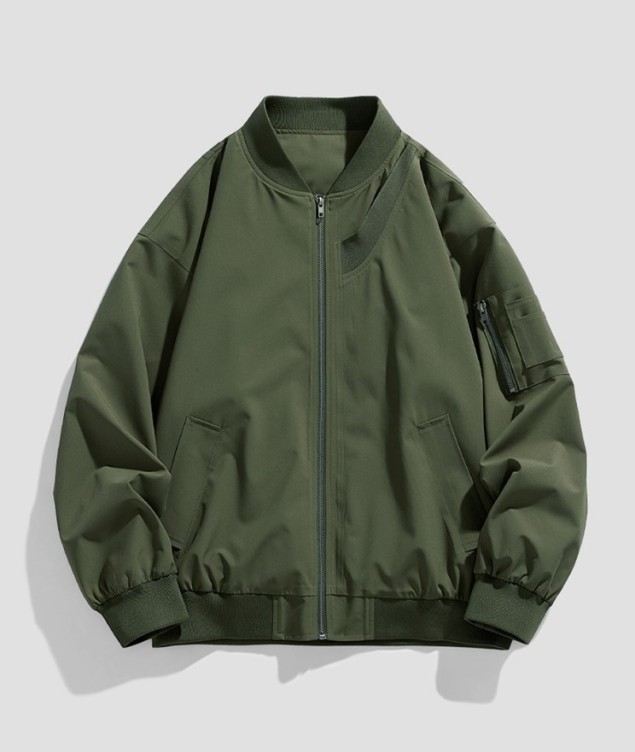 Casual windproof and waterproof pilot fashion trend jacket