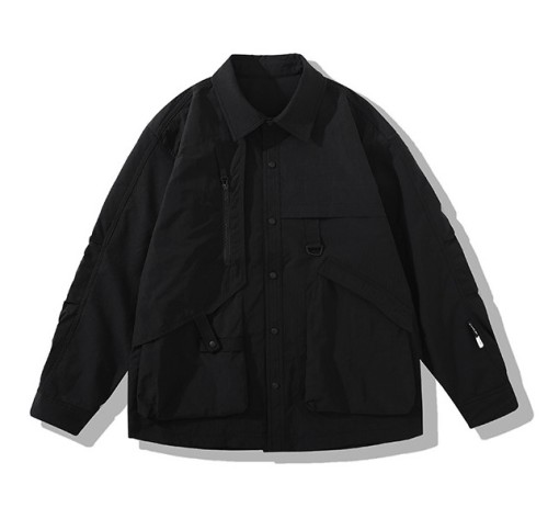 Versatile Short Shoulder Drop Loose Casual Polo Fashion Jacket