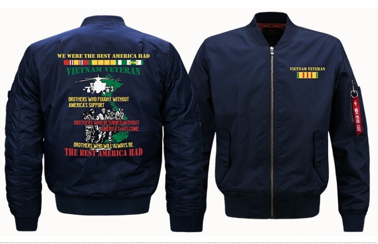 Standing collar casual pilot baseball suit fashion trend jacket