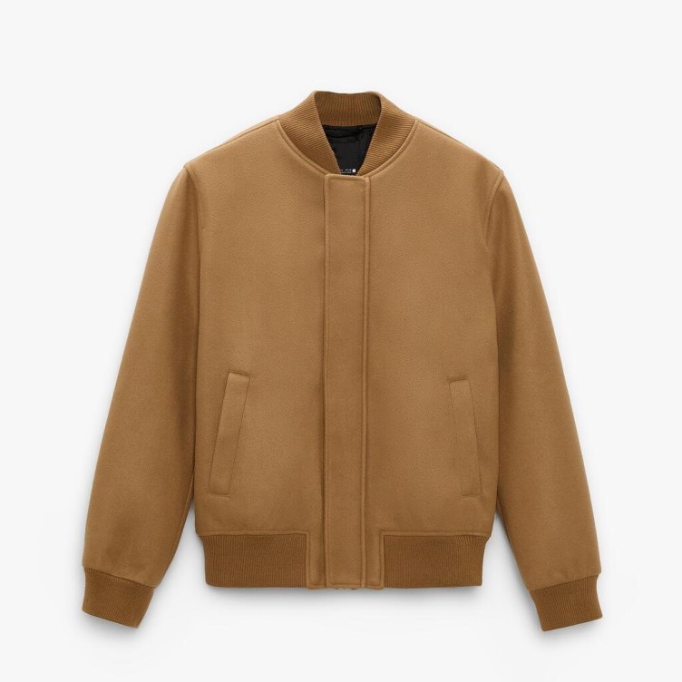 Standing collar retro casual pilot fashion trend jacket