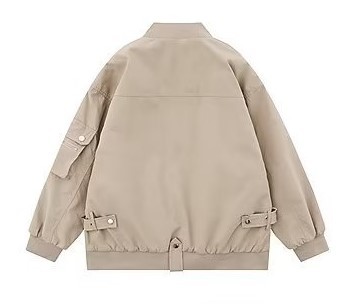 Vintage Baseball Coat Loose Relaxed Fashion Trend Flight Jacket